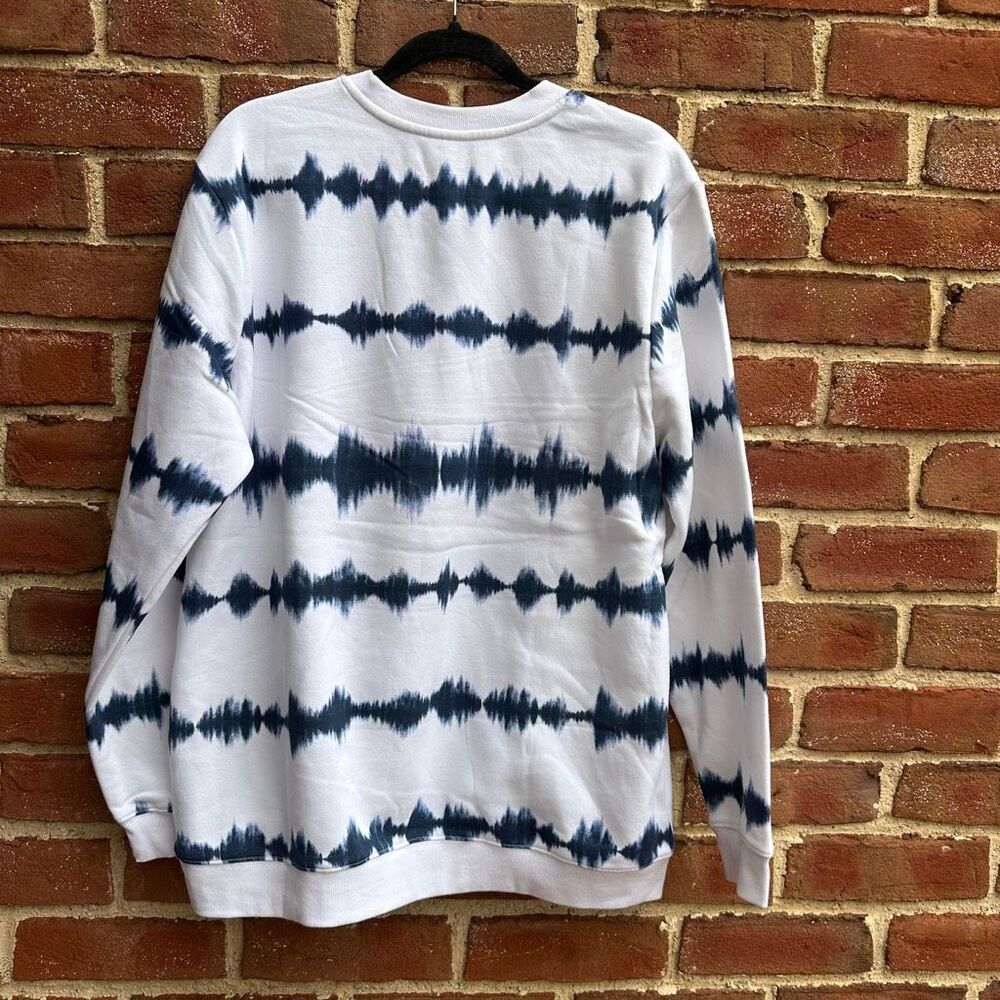 Disney parks Disneyland resort blue white tie-dye Mickey Mouse sweatshirt small - Picture 5 of 8